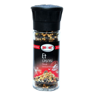 Bağdat Baharat Cam Değirmenli Et Çeşnisi Karışık Baharat 45 Gr