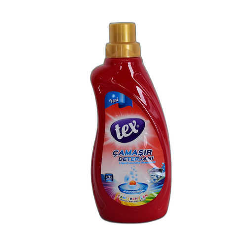 Tex Çamaşır Deterjanı Renkli Çamaşırlar İçin 16 Yıkama 1 Lt Color Liquid Laundry Detergent