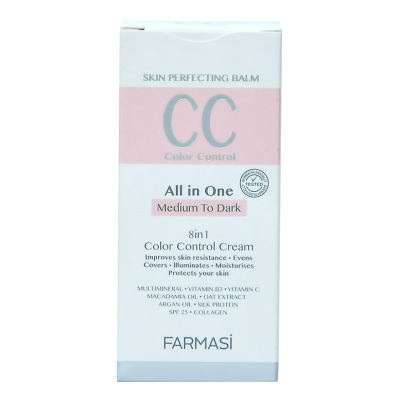 Farmasi CC Yüz Kremi Ortadan Koyuya 50 ML