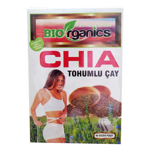 Biorganics Chia Tohumlu Çay 60 Süzen Poşet