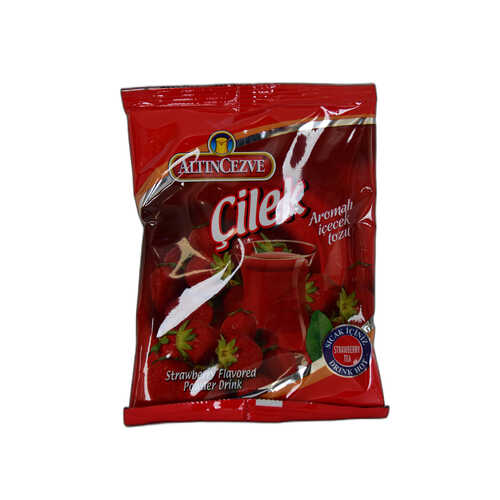 Altıncezve Çilek Aromalı İçecek Tozu Strawberry Flavored Powder Drink 250 Gr