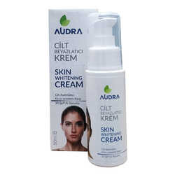 Audra - Cilt Beyazlatıcı Aydınlatıcı Krem 50 ML Koyu Lekelere Karşı 30 Spf Uv Koruma (1)