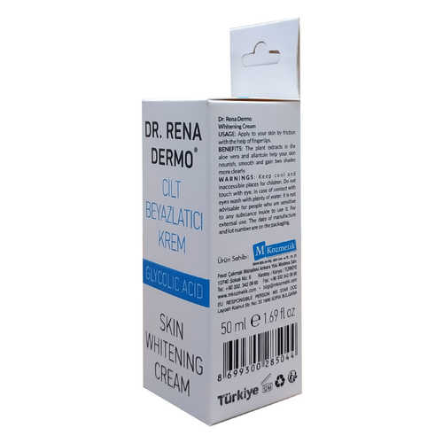 Dr. Rena Dermo Cilt Beyazlatıcı Krem 50 ML