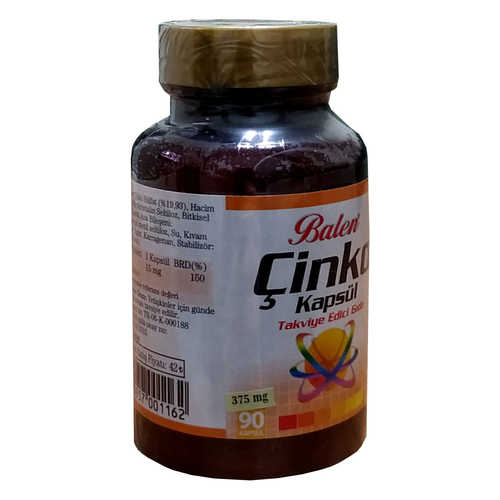 Balen Çinko 375Mg 90 Kapsül