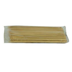 Çöp Şiş Bambu Şişleri 15 Cm Takribi 100 Adet 1 Paket - Thumbnail