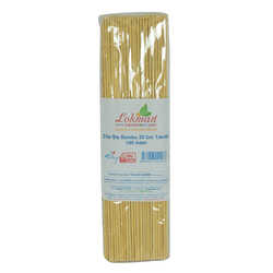 Çöp Şiş Bambu Şişleri 25 Cm Takribi 100 Adet 1 Paket - Thumbnail
