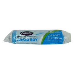 Çöp Torbası Jumbo Boy 80x110Cm 220Gr 27Mikron 90Lt Mavi Rulo 10 Adet - Thumbnail