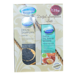 Mecitefendi - Çörek Otlu Şampuan 250 ML + Argan Yağlı Saç Maskesi 150 ML (1)