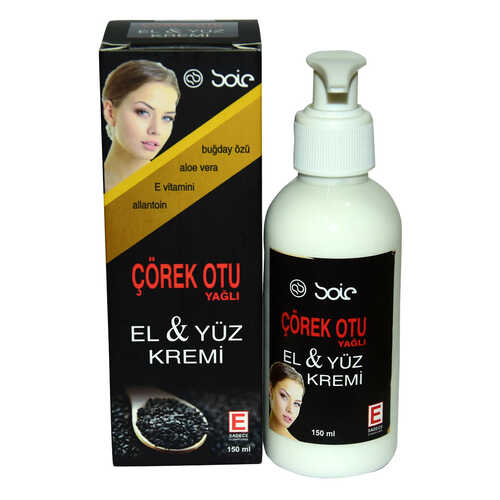 Soic Çörek Otu Yağlı El ve Yüz Kremi 150 ML