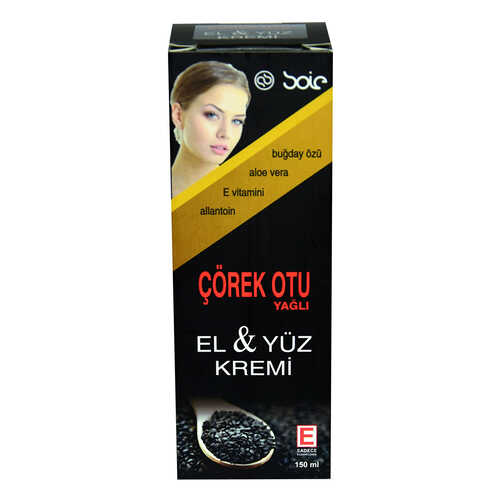 Soic Çörek Otu Yağlı El ve Yüz Kremi 150 ML