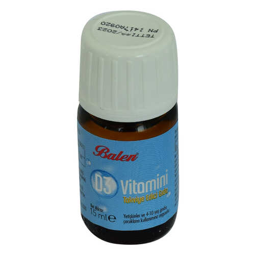 Balen D3 Vitamini Takviye Edici Gıda 15 ML