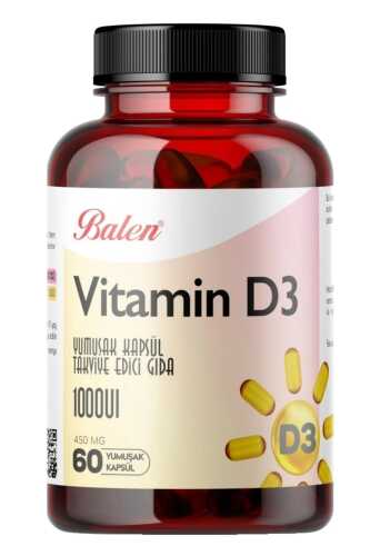D3 Vitamini Yumuşak Kapsül 450 Mg X 60 Kapsül - 1
