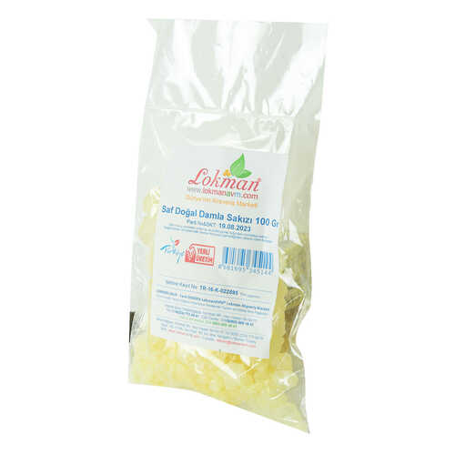 LokmanAVM Damla Sakızı Saf Doğal 100 Gr Paket