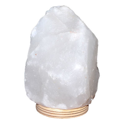 LokmanAVM Doğal Himalaya Kaya Tuzu Lambası Kablolu Ampullü Beyaz 4-6 Kg