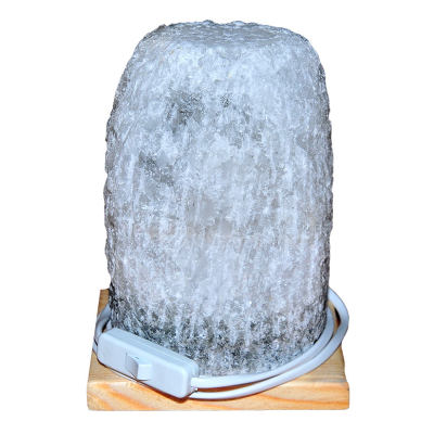 LokmanAVM Doğal Kaya Tuzu Lambası Çankırı Kablolu Ampullü Beyaz 3-4 Kg