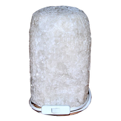 LokmanAVM Doğal Kaya Tuzu Lambası Çankırı Kablolu Ampullü Beyaz 5-6 Kg