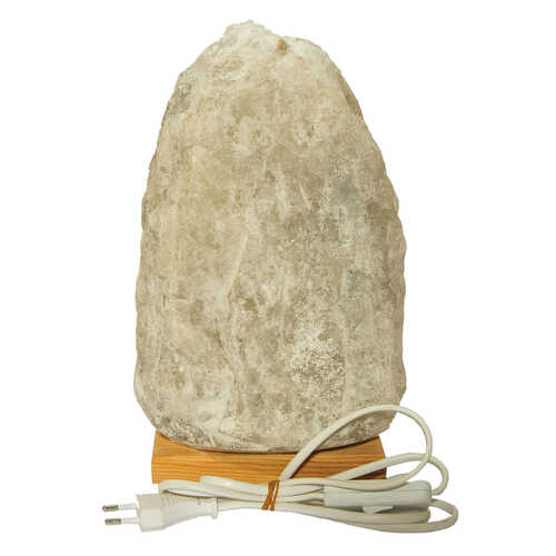 LokmanAVM Doğal Kaya Tuzu Lambası Çankırı Kablolu Ampullü Beyaz 7-8 Kg