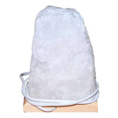 LokmanAVM Doğal Kristal Kaya Tuzu Lambası Çankırı Kablolu Ampullü Beyaz 2-3 Kg