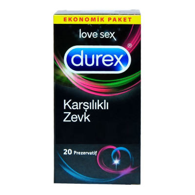 Durex Prezervatif Karşılıklı Zevk 20 Ad