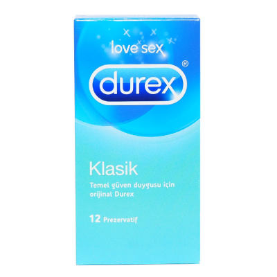 Durex Prezervatif Klasik 12 Ad