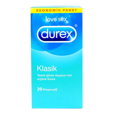 Durex Prezervatif Klasik 20 Ad