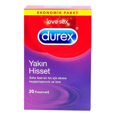 Durex Prezervatif Yakın Hisset 20 Ad