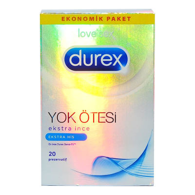 Durex Prezervatif Yok Ötesi (Ekstra His) 20 Ad