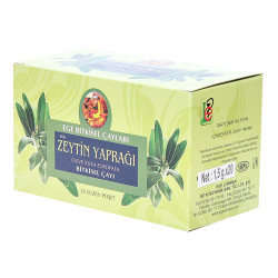 Ege Lokman - Zeytin Yaprağı Bitki Çayı 20 Süzen Poşet (1)
