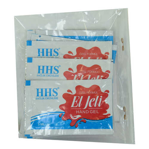 Hhs El Temizleme Jeli Tek Kullanımlık 5 ML X 10 Adet