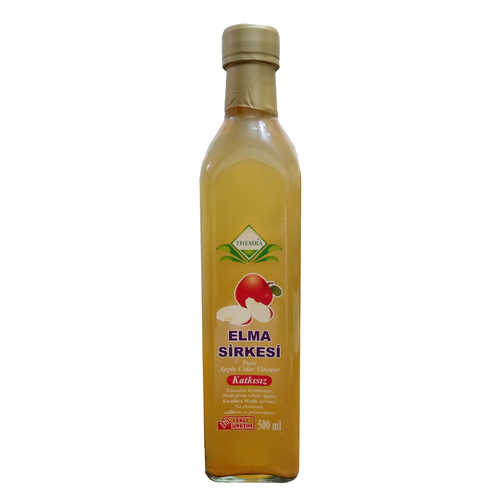 Themra Elma Sirkesi Cam Şişe 500 ML