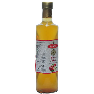 Nahita Elma Sirkesi Doğal Katkısız Cam Şişe 500 ML