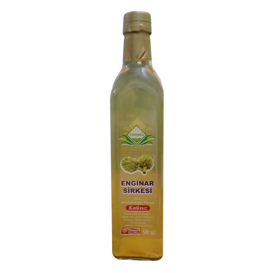Enginar Sirkesi Cam Şişe 500 Ml