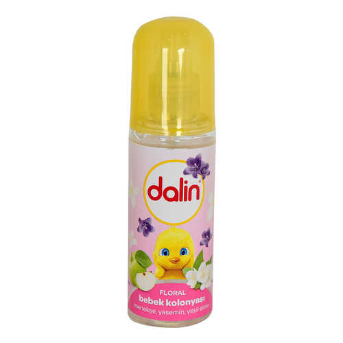 Dalin Floral Bebek Kolonyası Menekşe Yasemin Yeşil Elma Kokulu 70 Derece 150 ML