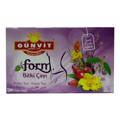 Günvit Form Karışık Bitki Çayı 20 Süzen Poşet