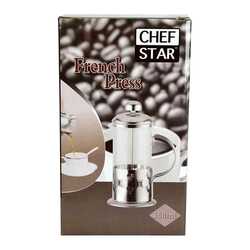 French Press Bitki Çayı Cam Demliği 06 350 ML - Thumbnail