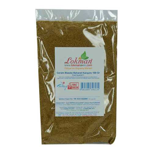 LokmanAVM Garam Masala Baharat Karışımı 100 Gr Paket