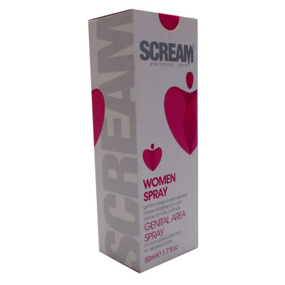 Scream Women Sprey 50ML - Genital Area Spray