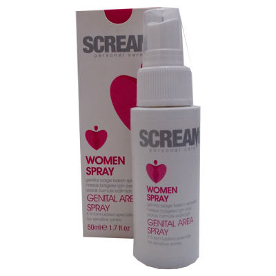 Scream Women Sprey 50ML - Genital Area Spray
