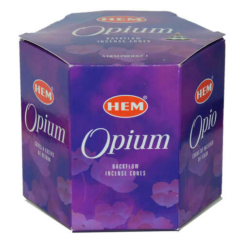 Hem Tütsü Geri Akış Şelale Haşhaş Kokulu 40 Konik Tütsü - Opium Backflow Incense Cones