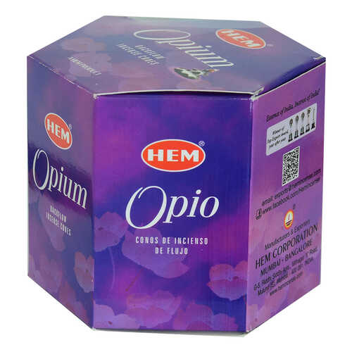 Hem Tütsü Geri Akış Şelale Haşhaş Kokulu 40 Konik Tütsü - Opium Backflow Incense Cones