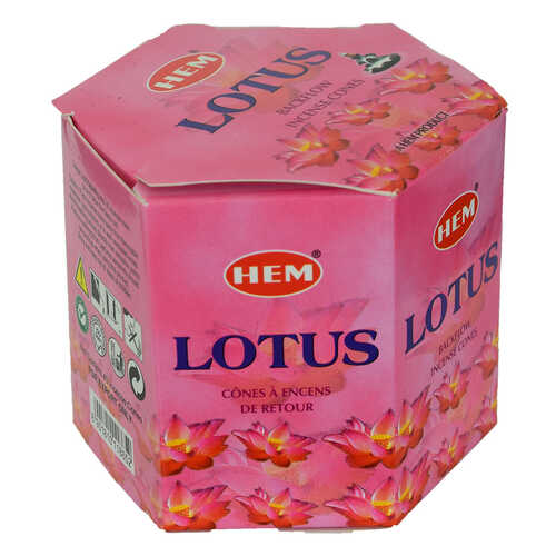 Hem Tütsü Geri Akış Şelale Nilüfer Kokulu 40 Konik Tütsü - Lotus Backflow Incense Cones