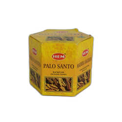 Geri Akış Şelale Palo Santo Ağacı Kokulu 40 Konik Tütsü - Palo Santo Backflow Incense Cones - Thumbnail