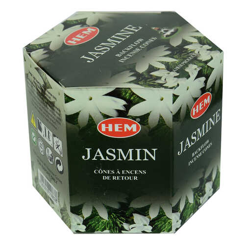 Hem Tütsü Geri Akış Şelale Yasemin Kokulu 40 Konik Tütsü - Jasmine Backflow Incense Cones