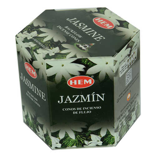 Hem Tütsü Geri Akış Şelale Yasemin Kokulu 40 Konik Tütsü - Jasmine Backflow Incense Cones