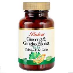 Ginseng & Ginkgo Biloba 120 Kapsül - 1