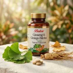 Ginseng & Ginkgo Biloba 120 Kapsül - 2