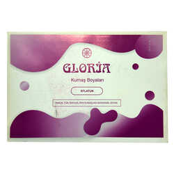 Gloria - Kumaş Boyası Eflatun 10Gr Pkt (1)