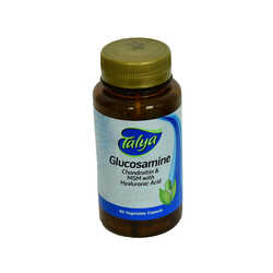 Glucosamine Chondroitin MSM With Hyaluronic Acid 60 Vegetable Kapsül - Thumbnail