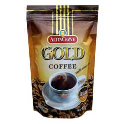 Gold Kahve Lüks Kilitli Paket 100 Gr - Gold Instant Coffee - Thumbnail