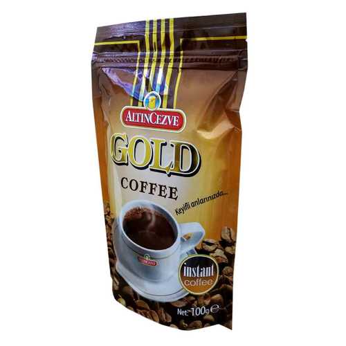 Altıncezve Gold Kahve Lüks Kilitli Paket 100 Gr - Gold Instant Coffee
